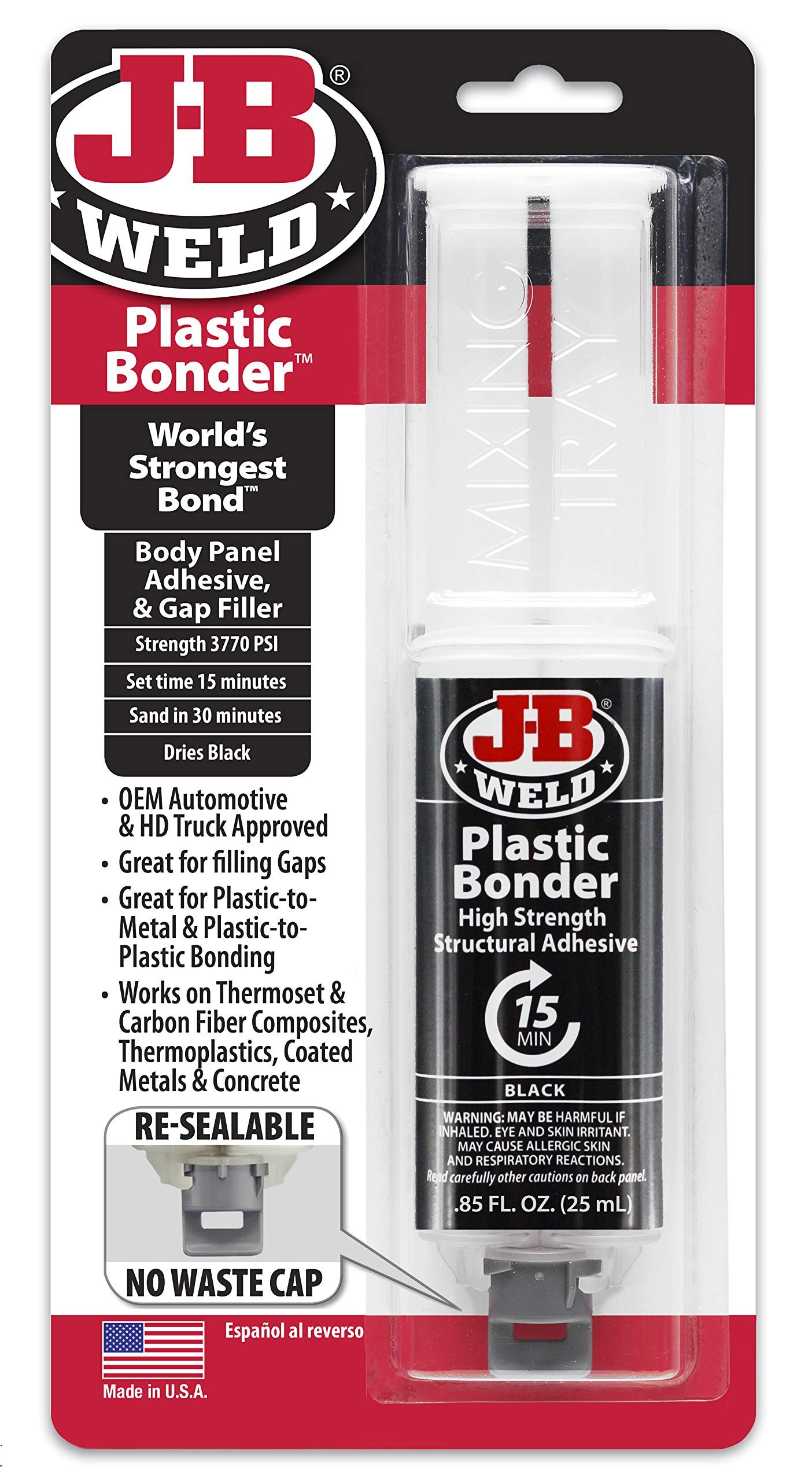 J-B Weld Plastic Bonder