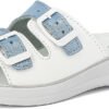inblu women's double strap, colored, with adjustable buckles, anatomical footbed, from 35 to 41 sliding sandals - Image 9