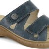 inblu Women's Double Slippers with Adjustable Strap Slide Sandals - Image 2