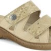 inblu Women's Double Slippers with Adjustable Strap Slide Sandals - Image 3