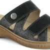 inblu Women's Double Slippers with Adjustable Strap Slide Sandals - Image 5
