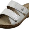 inblu Women's Double Slippers with Adjustable Strap Slide Sandals - Image 7