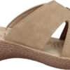 inblu women's slippers with double cross strap and zip slippers with tear-off fastener - Image 9