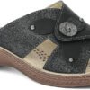inblu women's slippers with double cross strap and zip slippers with tear-off fastener - Image 11