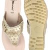 inblu Stylish Fashion Sandal/Slipper for Women | Comfortable | Lightweight | Anti Skid | Casual Office Footwear (LF01_BRNGMG) - Image 5