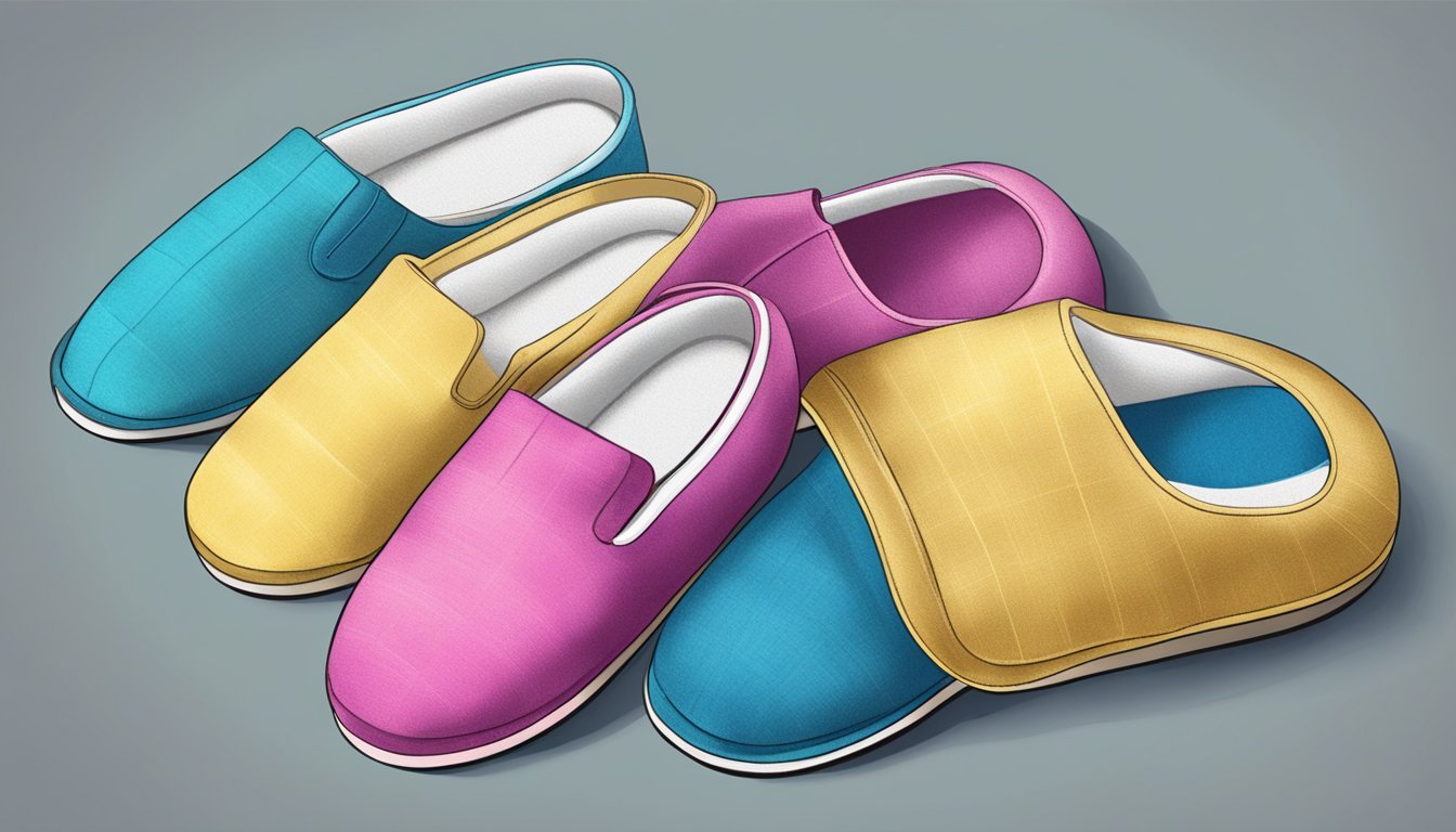 House slippers are sturdy, with rubber soles for indoor use. Regular slippers are often softer and more decorative for lounging