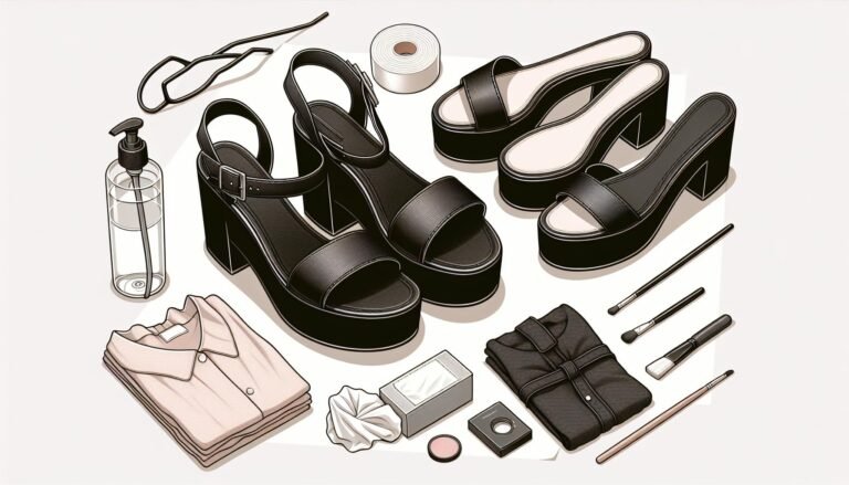 How to Style Black Platform Sandals
