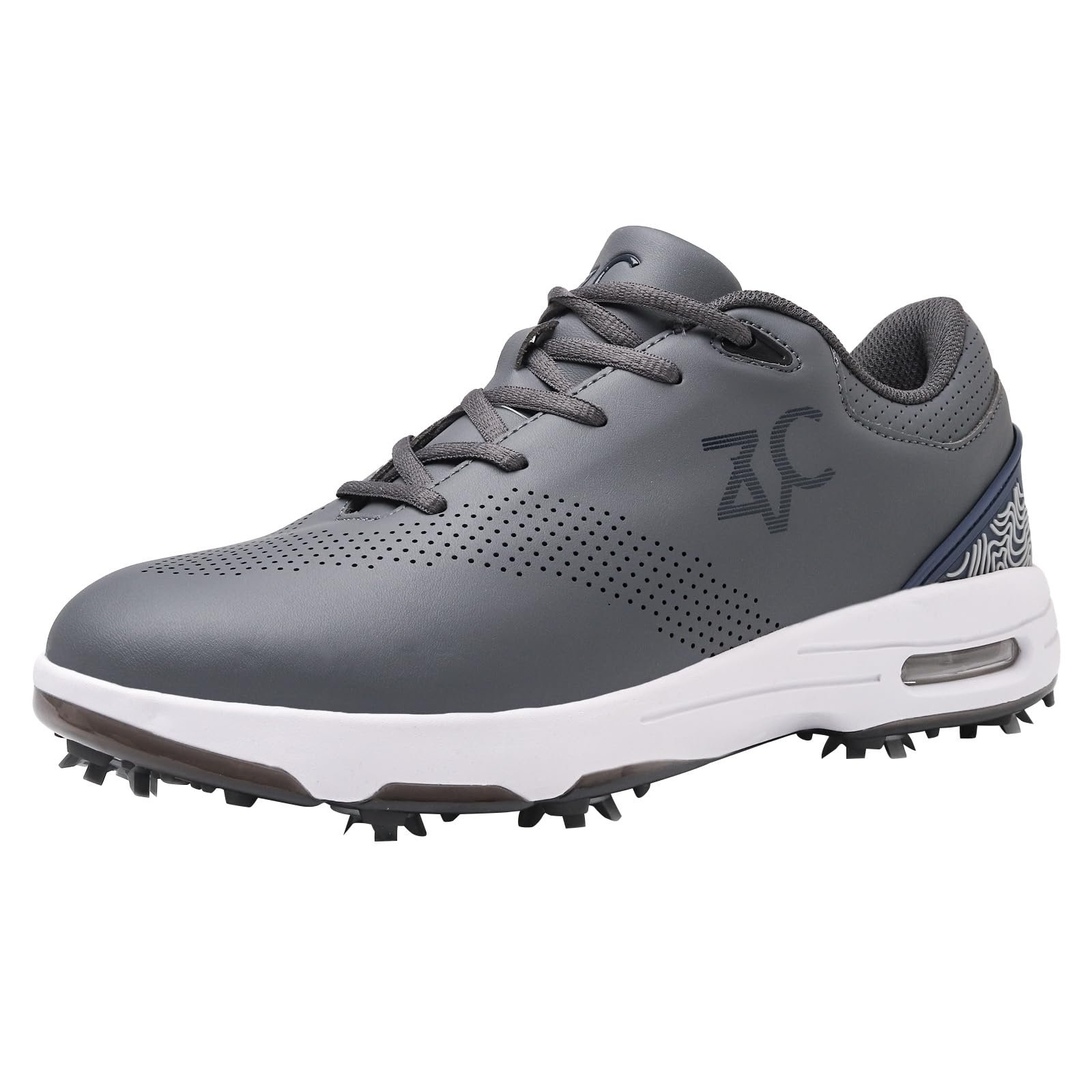 ZVC Golf Shoes Men with Spikes