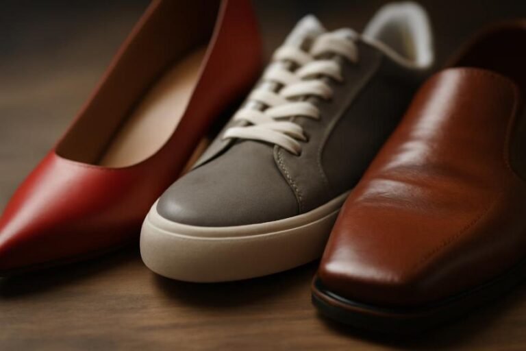 different styles of shoe toes