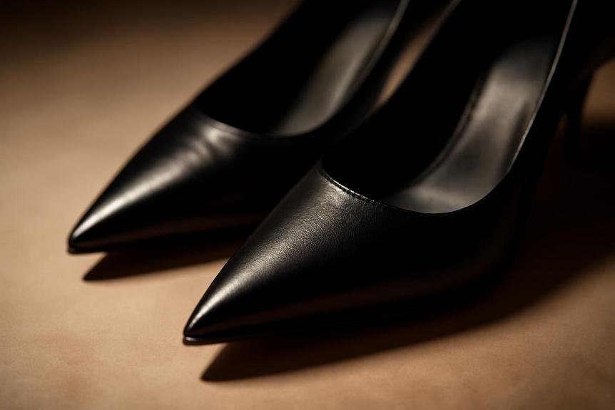elegant pointed elongated footwear