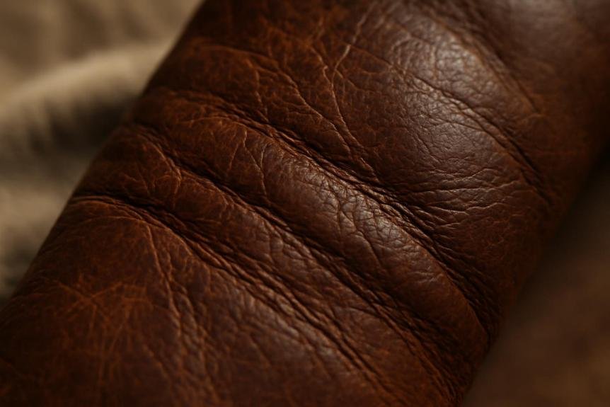 embrace leather s natural creasing