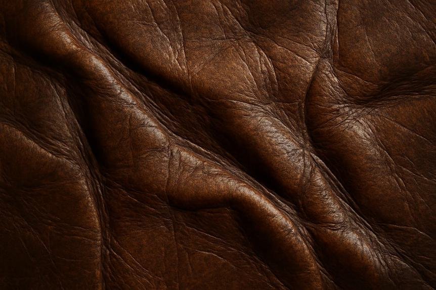 natural leather creasing explained