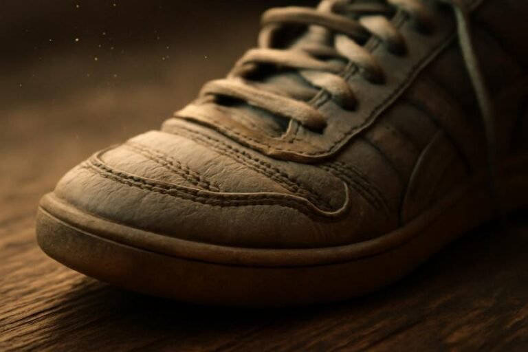 shoes crease with movement