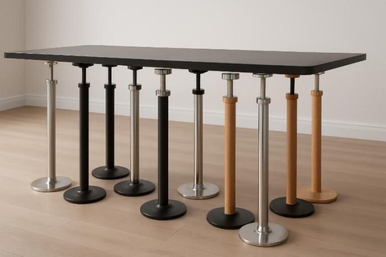 adjustable table pedestals review