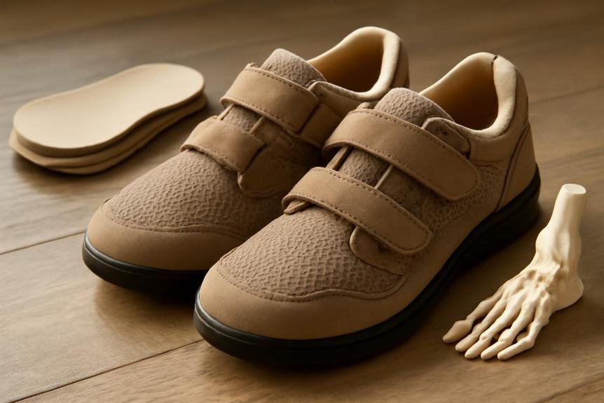 comfortable supportive shoe fit