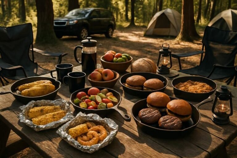 easy outdoor camping meals