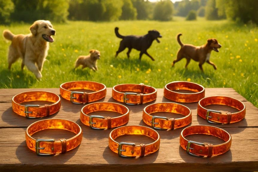 amber collars for dogs