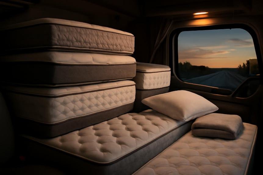 comfortable truck mattress options