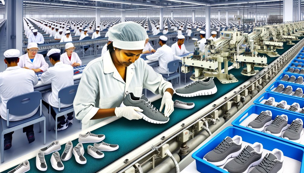 streamlined shoe assembly efficiency