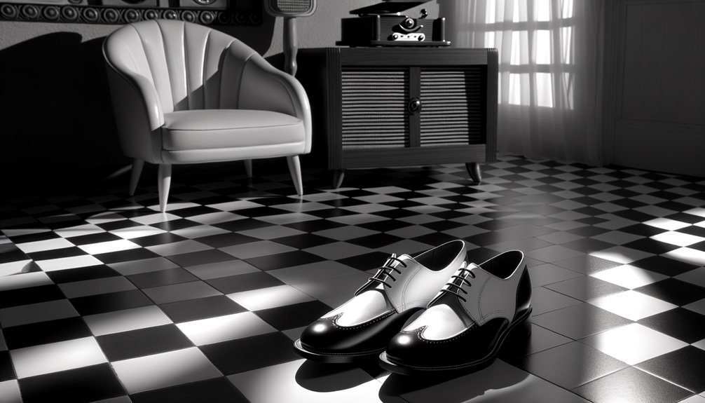 timeless vintage saddle shoes